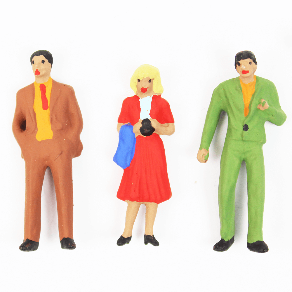 Figuras Para Maquetes 1/50 688 Minitec 03 Peças